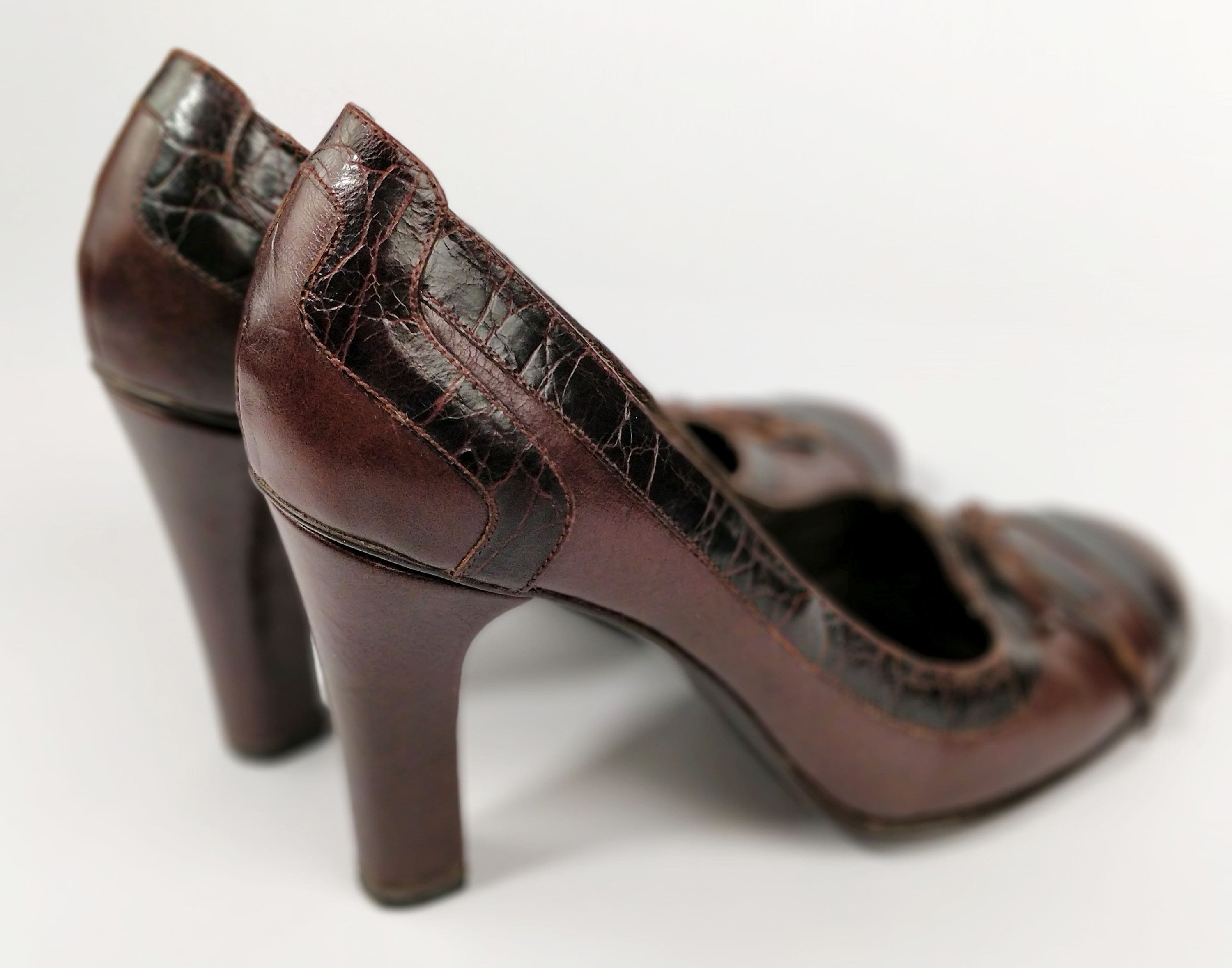 brown heels uk