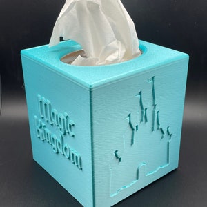 Tissue Box Cover Disney Parks Magic Kingdom