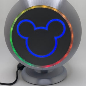LEDs and Sound Effects Magic Band Scanner Touchpoint Lamp Inspired by Disney World Parks