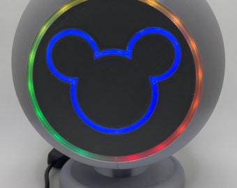 LEDs and Sound Effects Magic Band Scanner Touchpoint Lamp Inspired by Disney World Parks