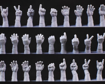 Empty Hands (Includes rude gestures)