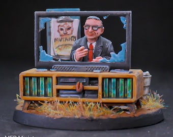 Last Days Tonight - 28mm Post-Apocalyptic Newsreader