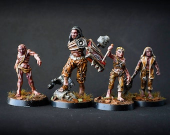 Mutants from the North Moor - 28m Resin Miniatures by MEP Miniatures