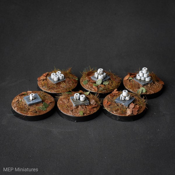 Toilettenpapier-Objektiv-Set - 28mm Scale Miniatures von MEP Miniatures