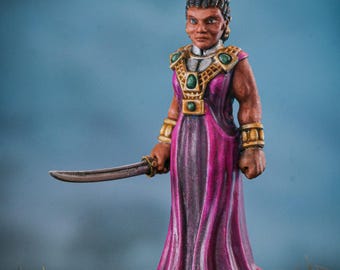Queen Hali - 28mm Miniature (NEW VERSION)