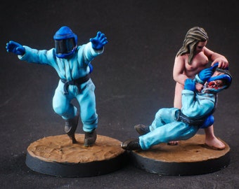 Robot Uprising: Johnny, Neil and Maria - 28mm Miniatures