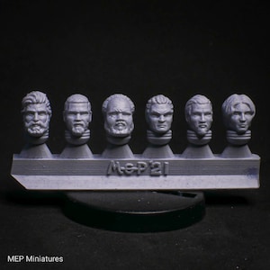 Dune Hawks Command Squad Heads (for Primanus Space Soldiers)