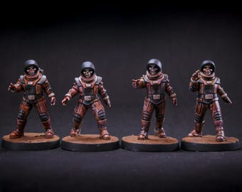 Dead Spacemen - Resin Miniatures