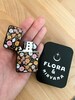 Retro Happy Faced Flowers Windproof Flip Top Lighter, unique lighter, pretty lighter, gift for her 