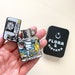 Death Tarot Card Windproof Flip Top Lighter, unique lighter, pretty lighter, gift for her 