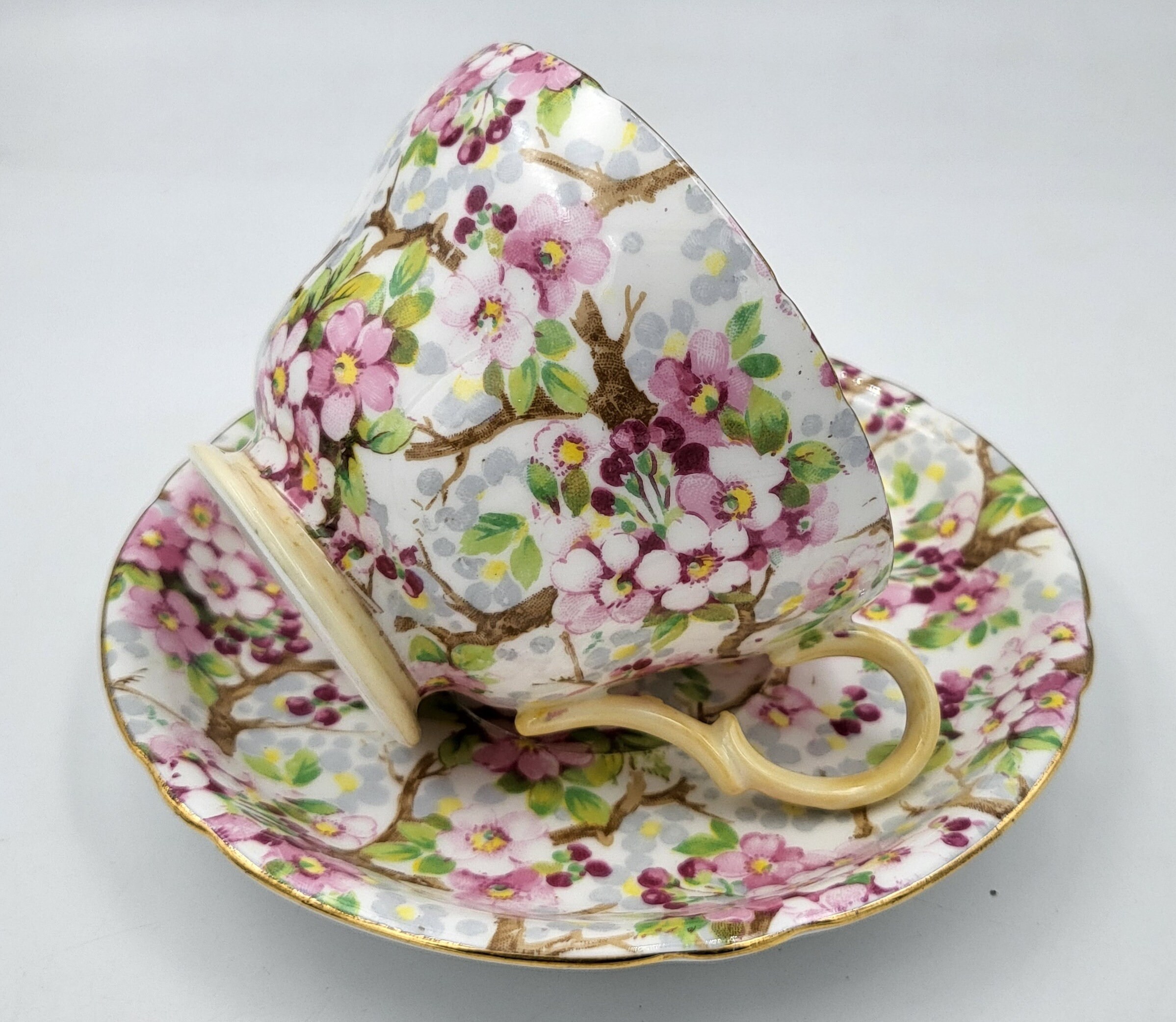 新品✨️超ヴィンテージ「MAYTIME」FINE CHINA の食器15セット Maytime