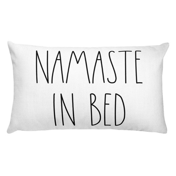 namaste in bed pillow