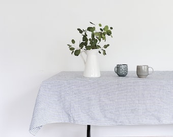 Clearance large 170x260cm linen tablecloths. Pure linen tablecloths. Natural tablecloths. Custom tablecloth Australia