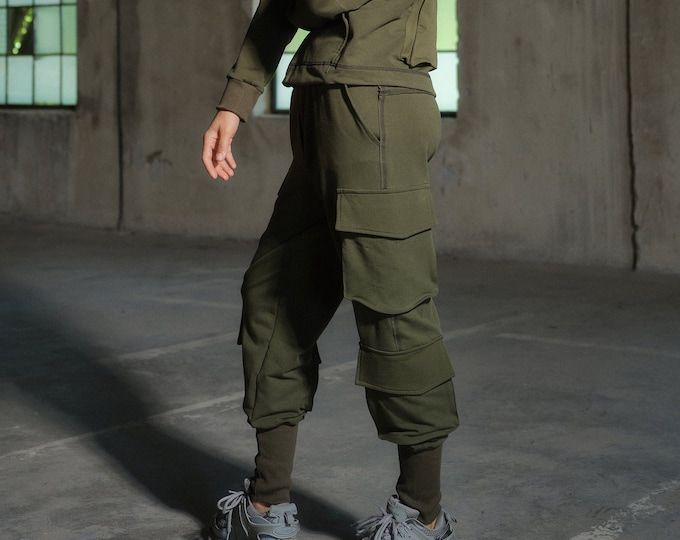 Cotton Cargo Pants Women: Urban Streetstyle Activewear