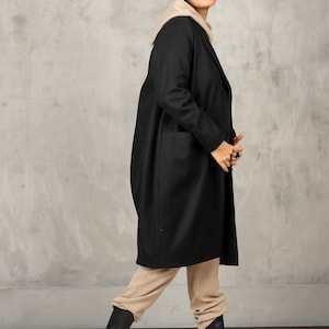 Oversized wool coat women, Wool cashmere winter coat, Winter coat women, Wool clothing