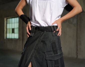 【NONCODE】Kemit Cargo Belt Skirt SALE) Kemit Cargo Belt Skirt (S) - 논코드