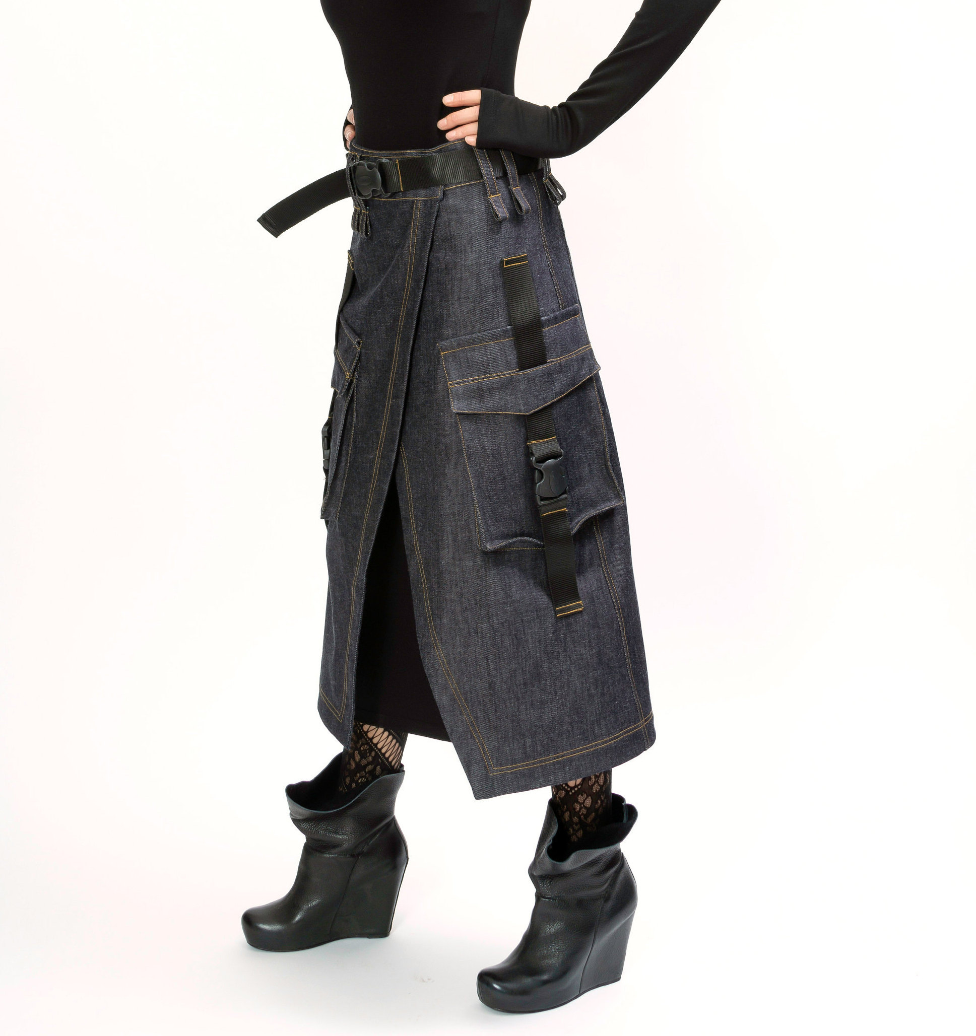 Denim Skirt Etsy UK