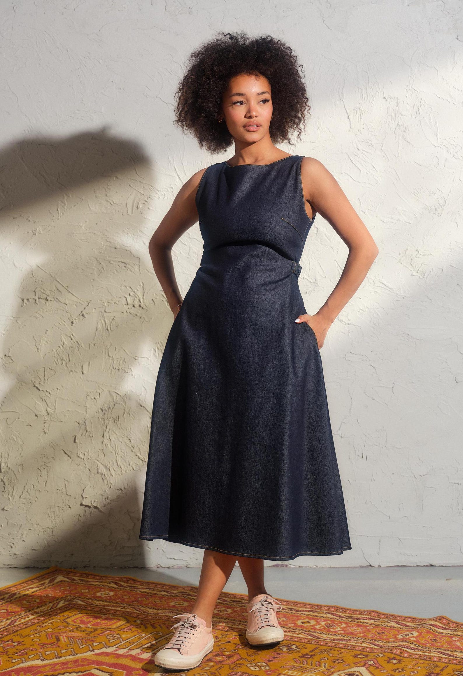 black with gold sequin dress Mags in Material_Suede Organic Cotton Long Sleeve Hole Centers:Single Hole