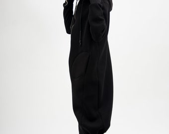 Oversized Hoodie, Hooded Sweatshirt Women, Cotton Hoodie