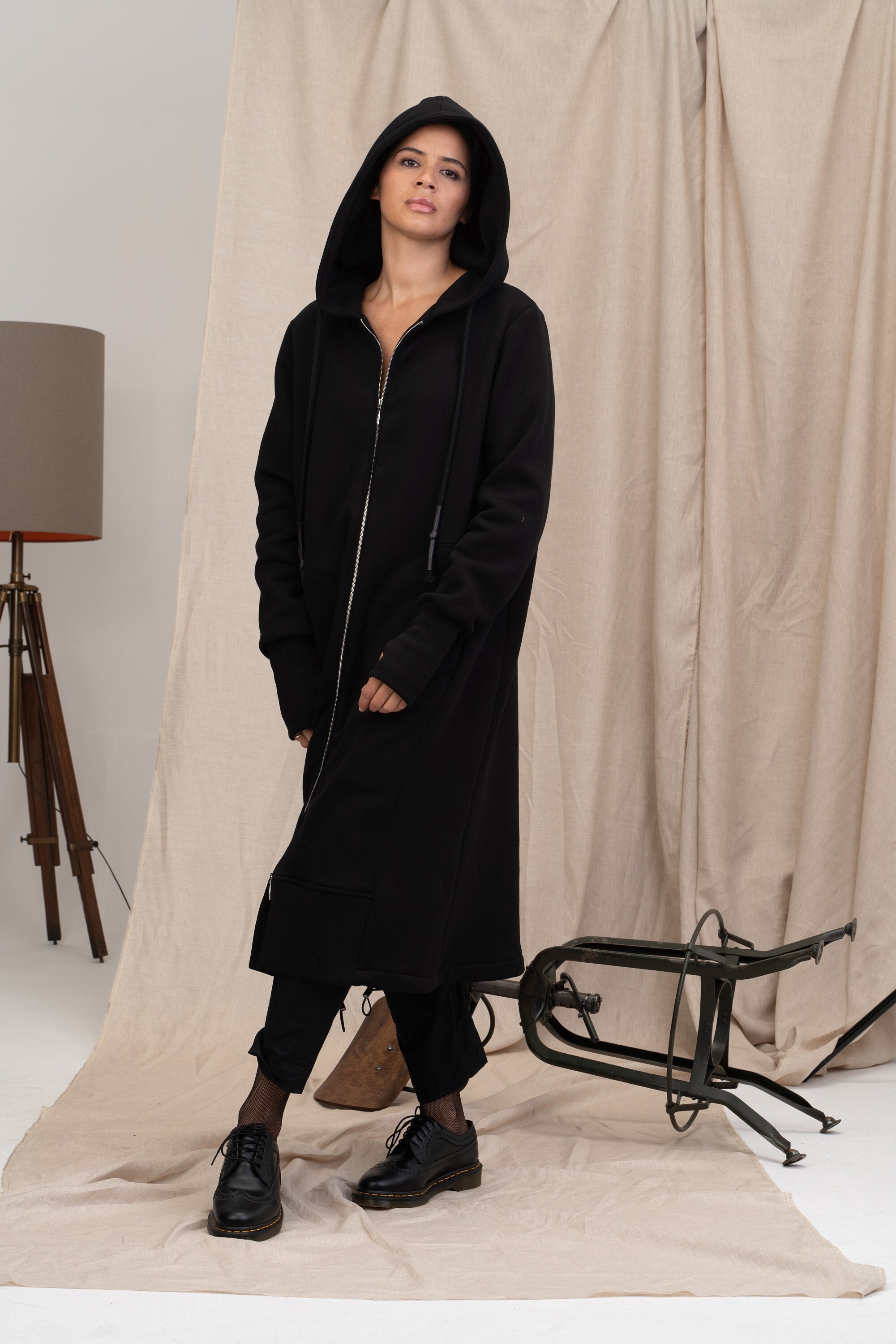 Long hoodie cheap