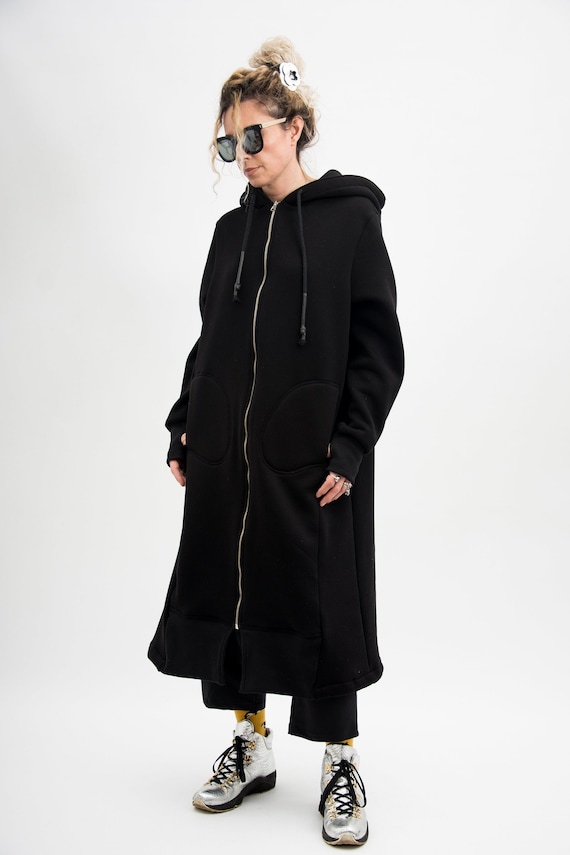 Oversized hoodie women's plus size hot sale