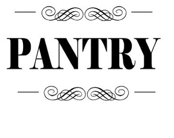 Pantry Svg Etsy