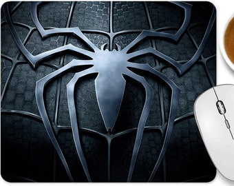 Superhero Spider Web Gaming Mouse pad Non-Slip Rubber Base Rectangle Mousepad for Laptop & Desktop Computer