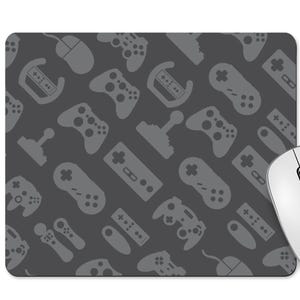Game Controller Gaming Mousepad Custom Design Mouse pad, Non-Slip Rubber Base Rectangle Mousepad for Laptop and Desktop Computer