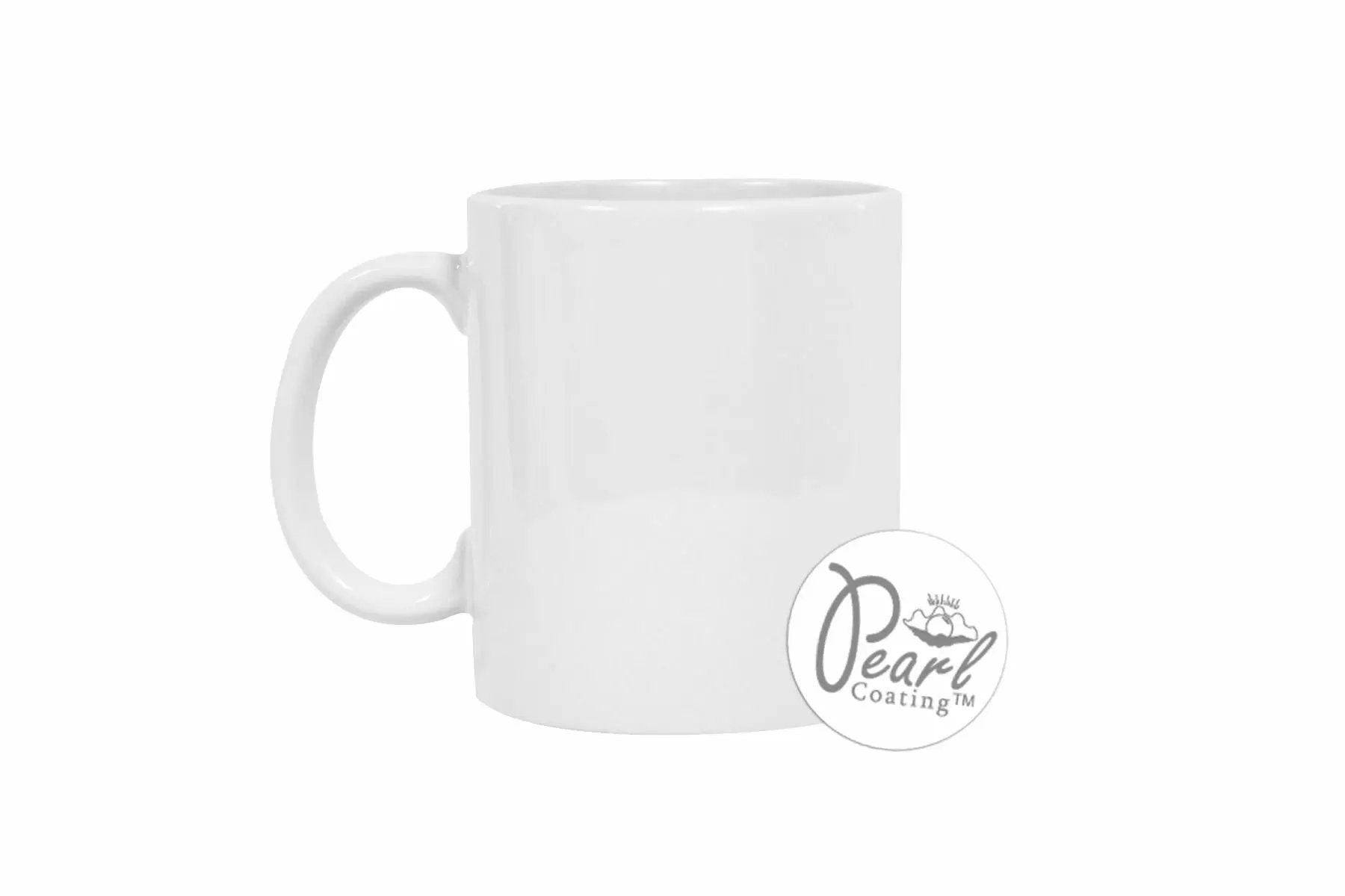 11oz. White Sublimation Mug (Coffee Cup) w/ Pearl Coating, case of 36 -  USCutter