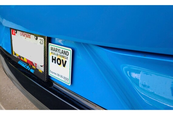 Maryland HOV Permit Holder - Etsy