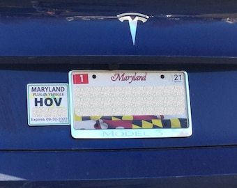 Maryland HOV Permit Holder - Etsy