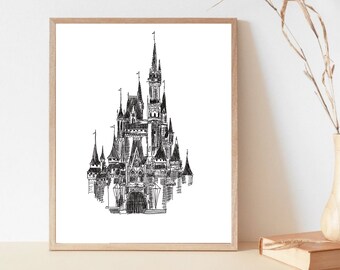 Disney Line Art Etsy Disney Line Art Etsy