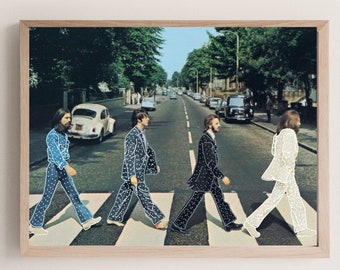 アート・デザイン・音楽 In the Footsteps of the Beatles The Beatles Print