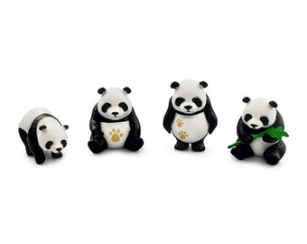 Panda Figurine - Etsy Australia