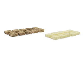 Cobblestone Pathway Blocks (10pc) - Mini Steps - Mini Road - Bricks - Cobblestone - Pathway - Sidewalk - Road