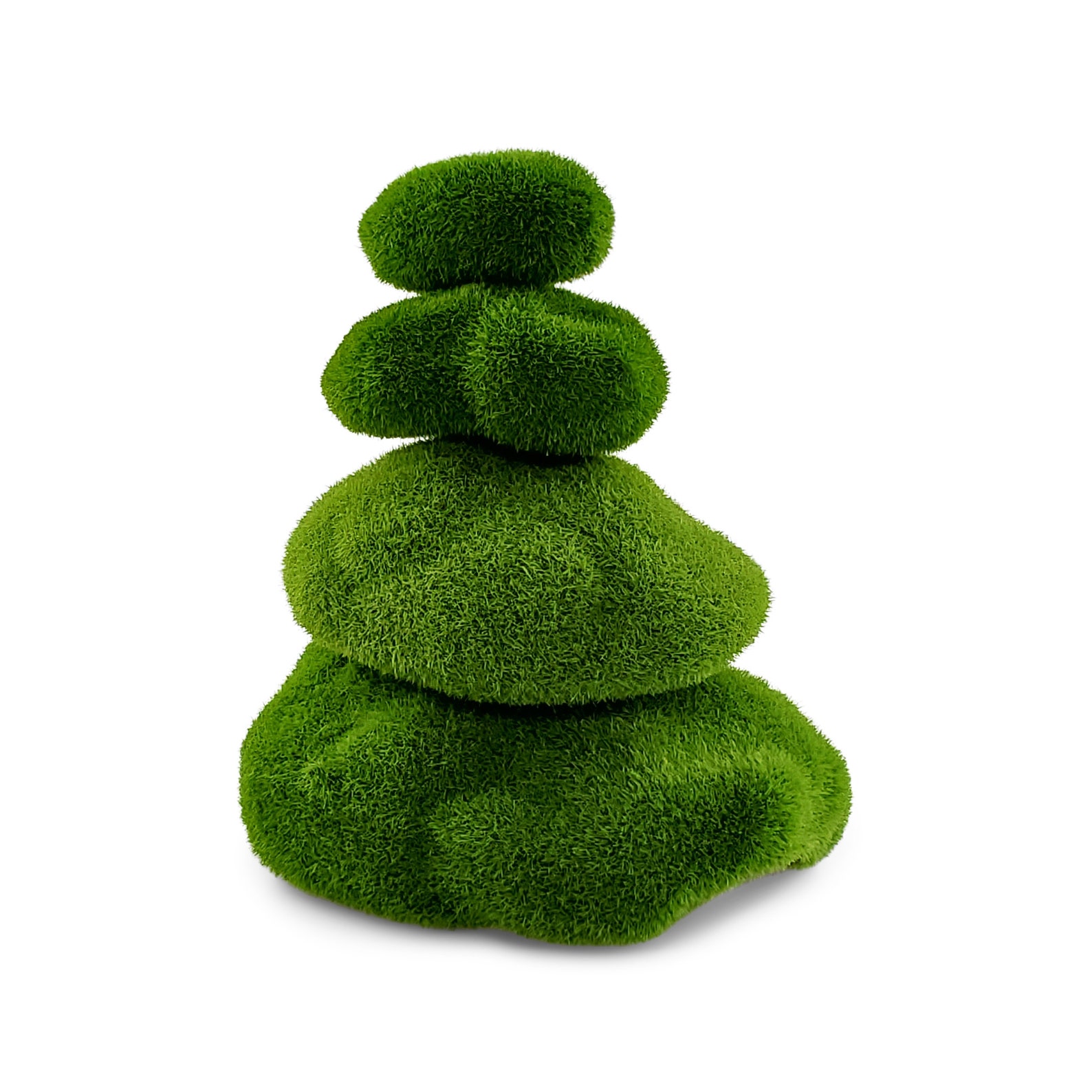 Artificial Moss Stones for Fairy Gardens 4 Sizes Fake Etsy