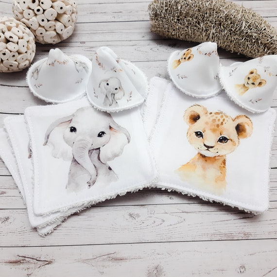 Lingettes Lavable Et Pare Pipi Pour Bebe Cadeau De Naissance Etsy