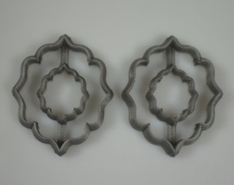 Moroccan style cookie cutter cookie cutter for earrings pendants modeling clay cutter # 4