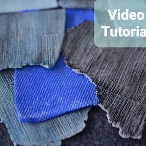 Jeans imitation Video Tutorial Fimo Tutorial