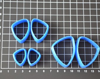 polymer clay Cutter for Earrings Set # 27 Bracelet Cutter for modeling clay