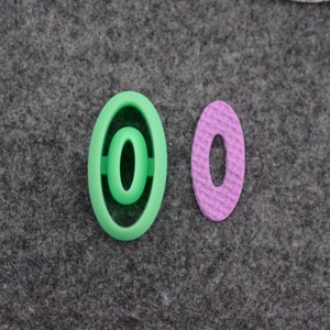 Oval Donut Cutter #32 Polymer Clay Cutter polymer clay cutter