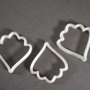 polymer clay Cutter Shell Shape clay Cutter for modeling clay earrings bracelet pendants