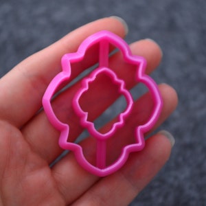 Moroccan style cookie cutter cookie cutter for earrings pendants modeling clay cutter # 3