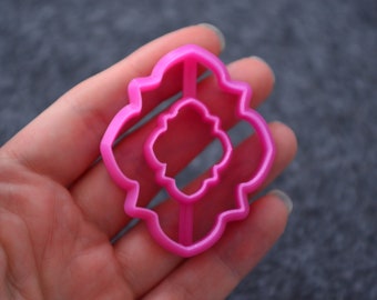 Moroccan style cookie cutter cookie cutter for earrings pendants modeling clay cutter # 3