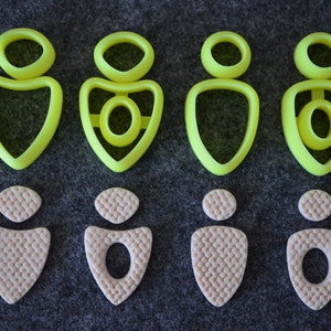 Earring Cutter # 106 polymer clay cutter