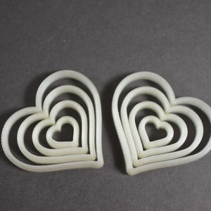 Heart cutter polymer clay cutter # 42 heart shape jewelry