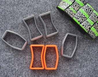 Bracelet polymer clay cutter set # 29 cookie cutter for modeling clay cutter