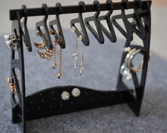 Closet Wardrobe Earring Holder- Earring Hanger - Storage for Earrings