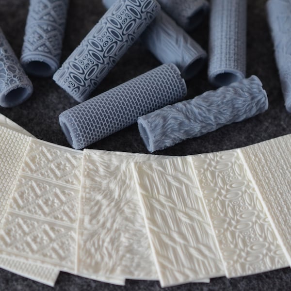 Clay Texture Roller Etsy