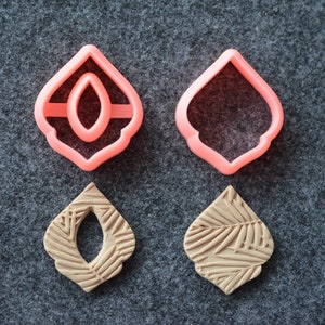 Moroccan style clay cutter for earrings pendants modeling clay cutter # 6